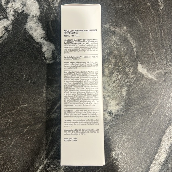 APLB Glutathione Niacinamide Mist Essence - Picture 2 of 6
